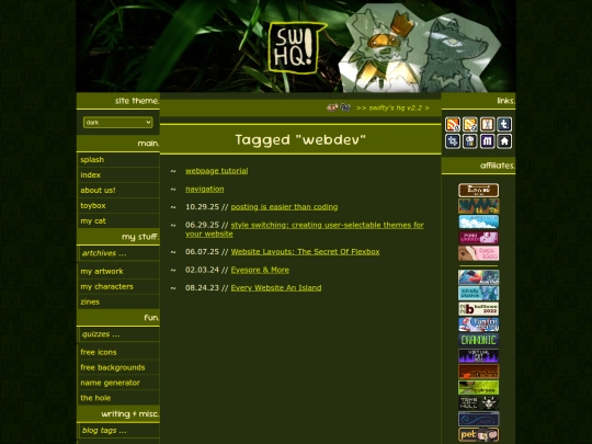 tag/webdev screenshot