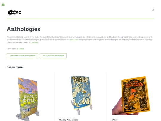 anthology screenshot