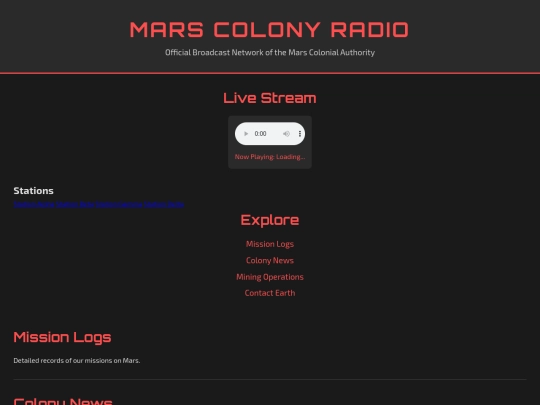 index screenshot