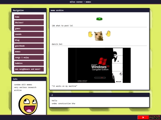 memes screenshot
