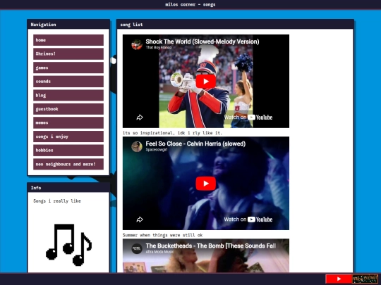 songs i enjoy screenshot
