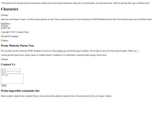 html template screenshot