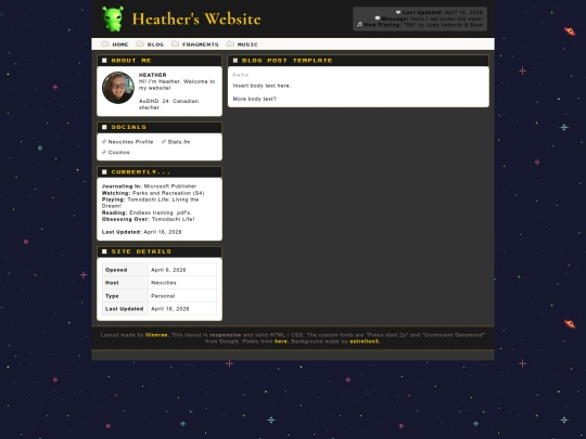 blogposttemplate screenshot