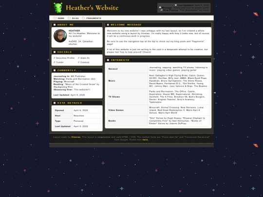 test screenshot