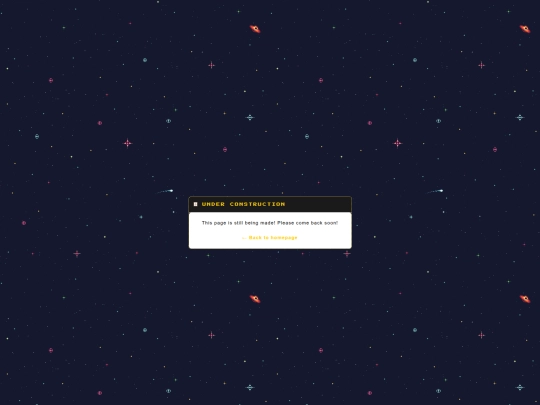 underconstruction screenshot