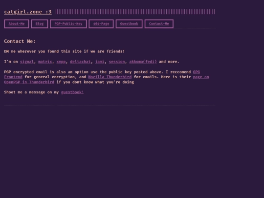 contact screenshot