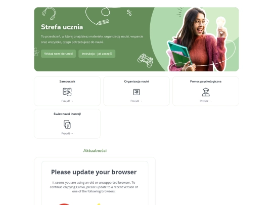 STREFA_UCZNIA screenshot