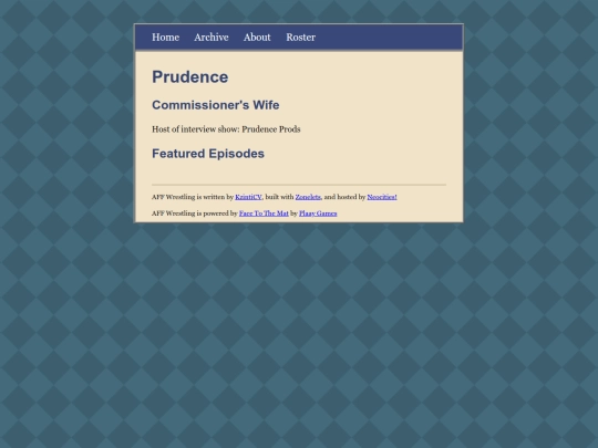 tags/prudence screenshot