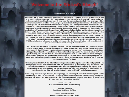 blog screenshot