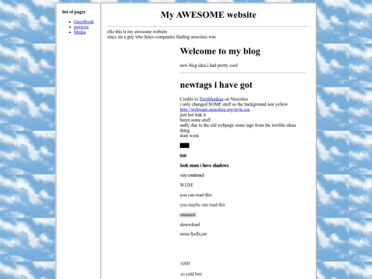 index screenshot
