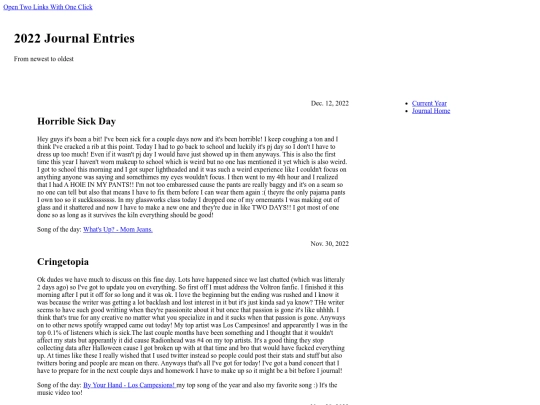 journal/2022 screenshot