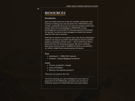 dir/about/resources screenshot