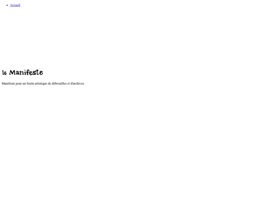 le-manifeste screenshot