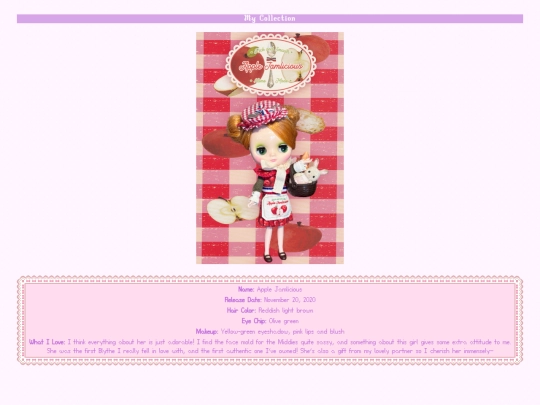 Blythe/collection screenshot