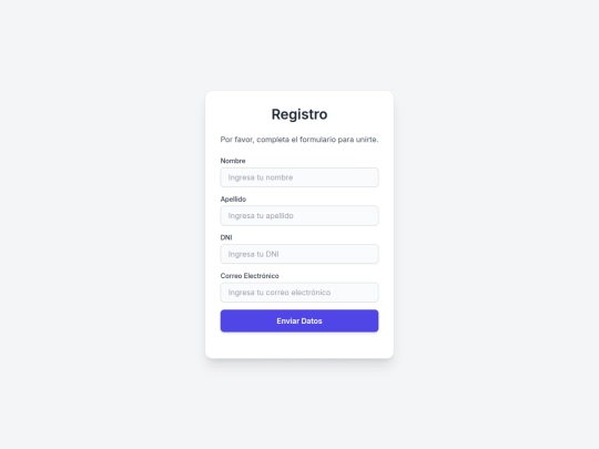 form screenshot