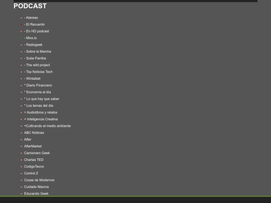 podcast screenshot