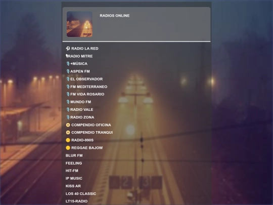 radio screenshot