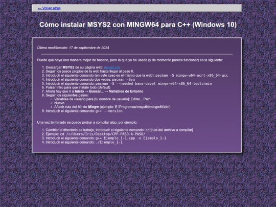 articulos/informatica/guia-msys2 screenshot