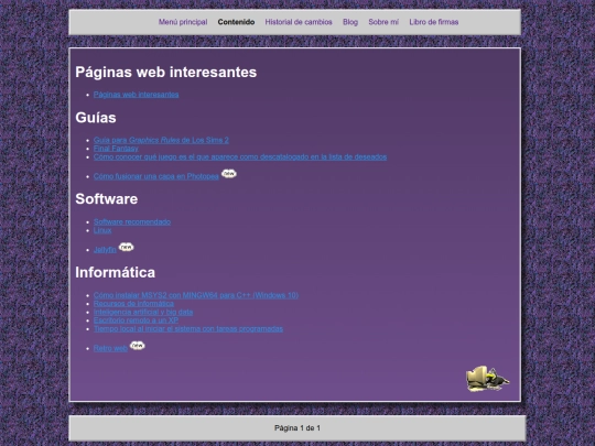contenido screenshot