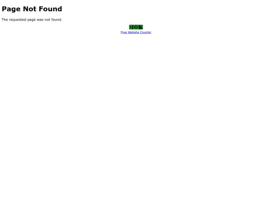 not_found screenshot