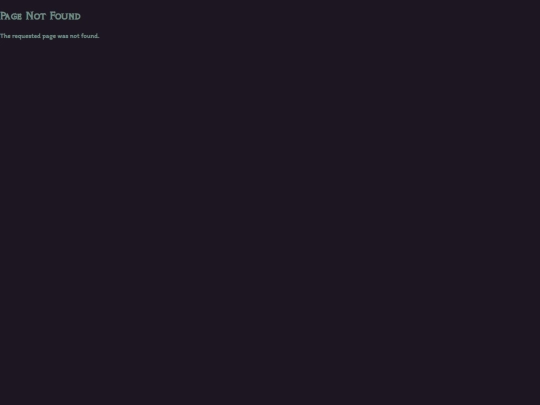 not_found screenshot