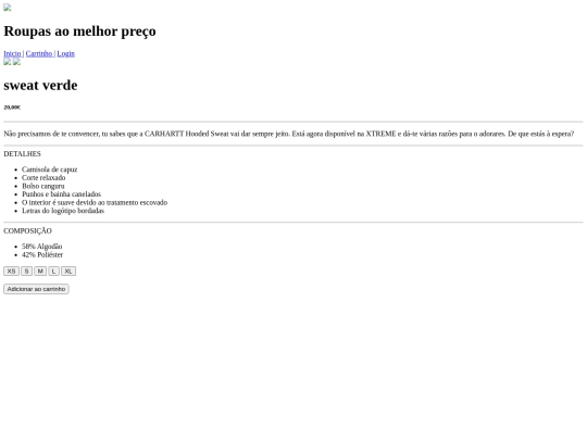 sweatverde screenshot