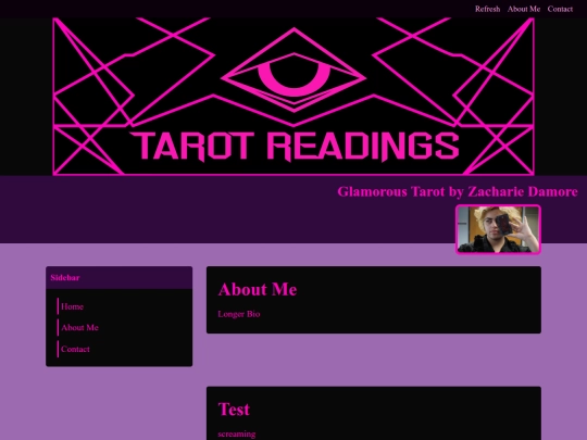 aboutme screenshot