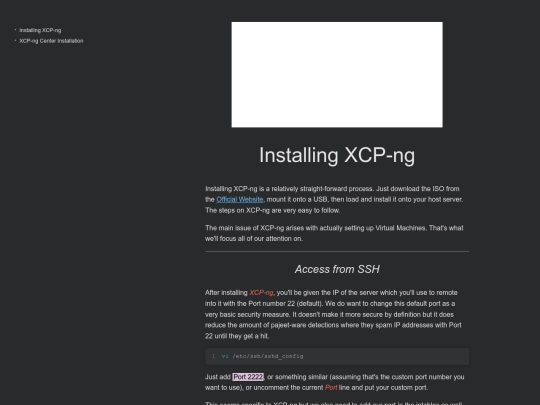test screenshot