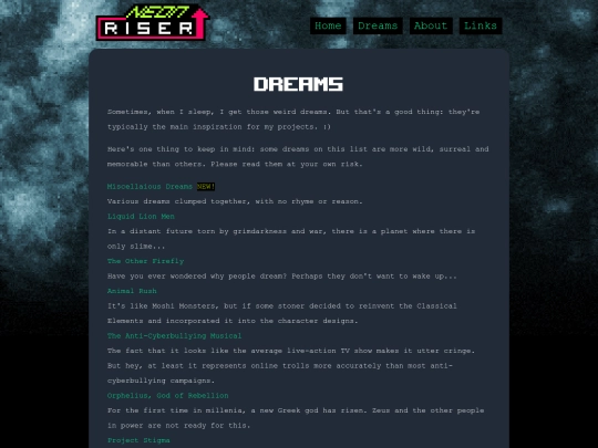 dreams screenshot
