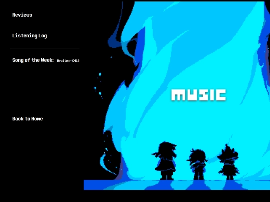 Music screenshot