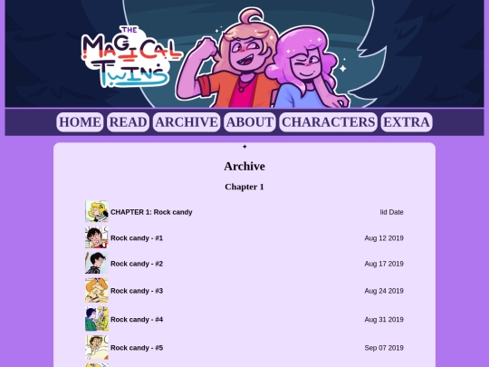 archive screenshot