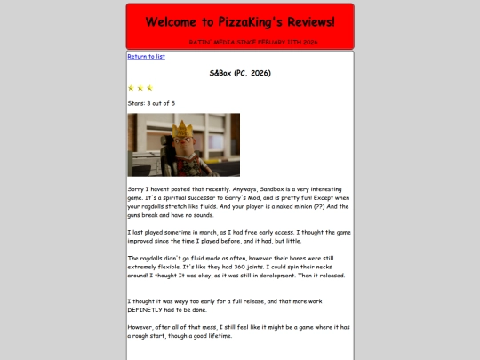 sbox screenshot