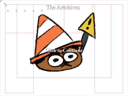 html/artchive screenshot