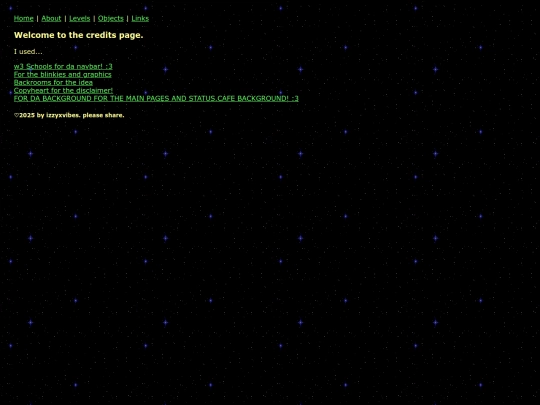 credits screenshot