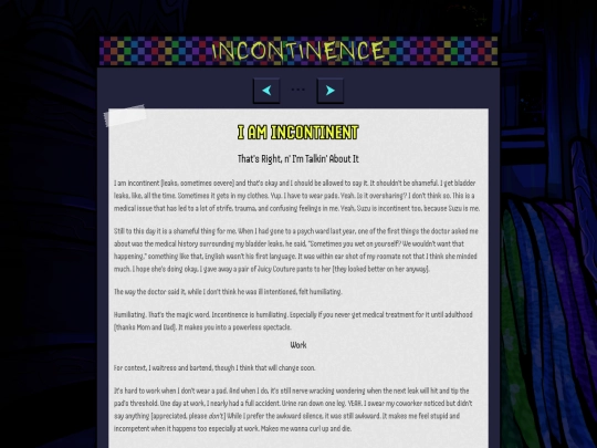 blog/incontinence screenshot