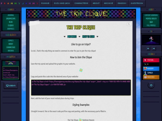 cliques/the-trip-clique screenshot