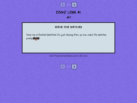 comic-logs screenshot