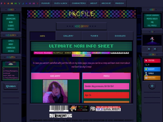 nori-profile screenshot
