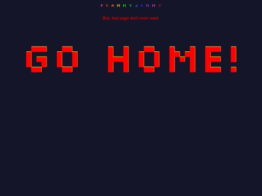 not_found screenshot
