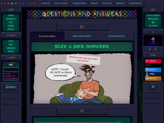 questions screenshot