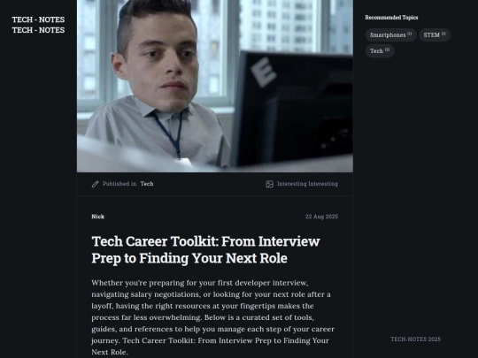 tech-career-toolkit-from-interview-prep-to-finding-your-next-role screenshot