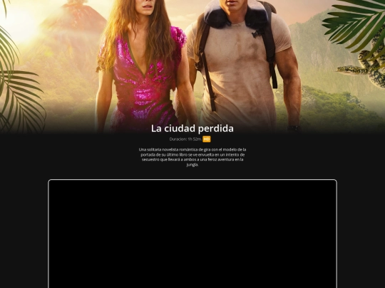 peliculas/la-ciudad-perdida screenshot