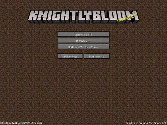 minecrafttitletesting screenshot