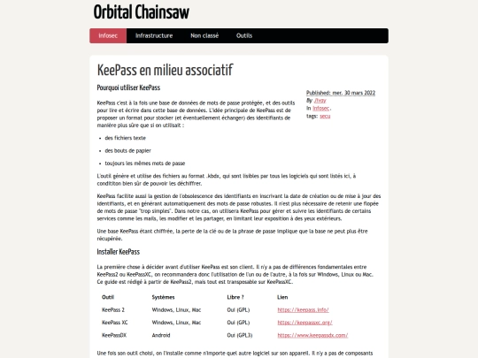 keepass-assos screenshot