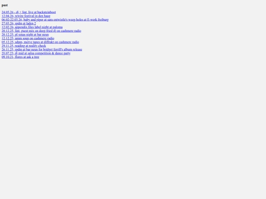 past screenshot
