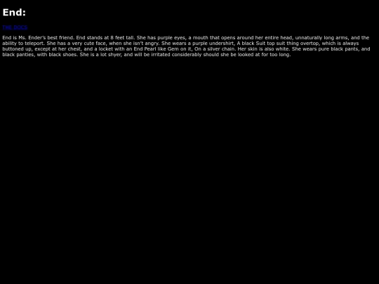 The Cave System/End screenshot