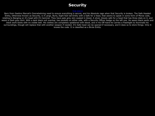 The Cave System/Security screenshot