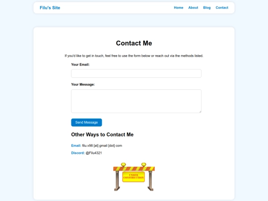 contact screenshot