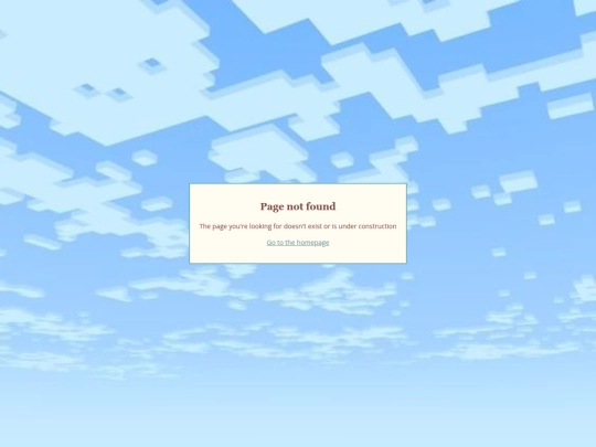 archive/not_found screenshot