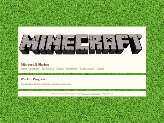 archive/shrines/minecraft screenshot